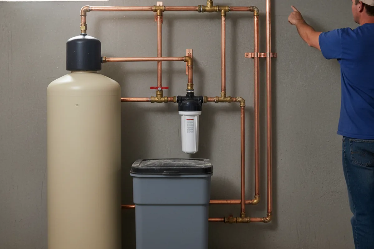 Whole-house water treatment system installed in Union City